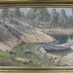 608 2389 Oljemålning